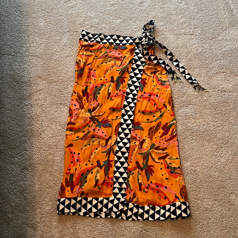 NWT Farm Rio wrap skirt